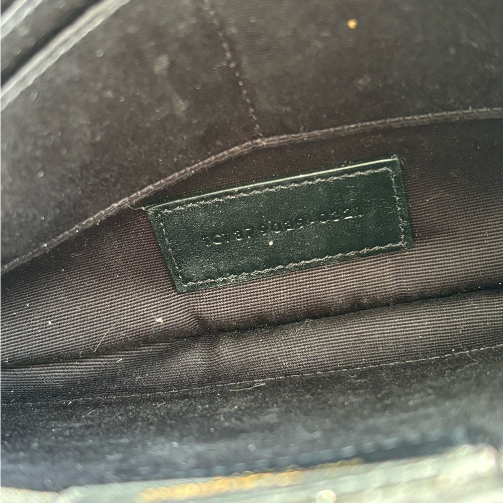 CASSANDRE MATELASSÉ TABLET POUCH IN LEATHER - Picture 4 of 6